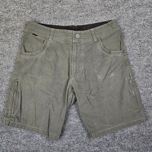 Kuhl Ramblr Shots Men's 34 Tough Lightweight Quick-dry Dark Wash 10" Inseam